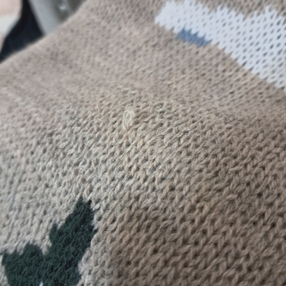 Madden NYC Scenic Landscape Cropped Pullover Sweater Size 2XL - Picture 5 of 10